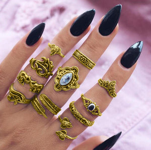 Vintage Knuckle Ring Set