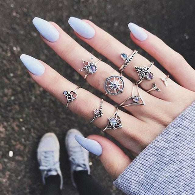 Vintage Knuckle Ring Set