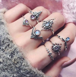 Vintage Knuckle Ring Set