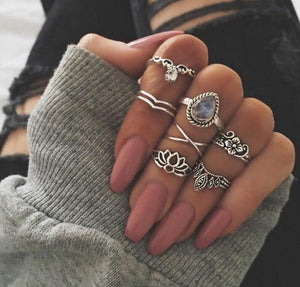 Vintage Knuckle Ring Set