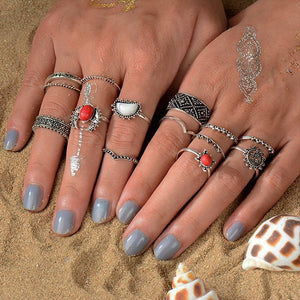 Vintage Knuckle Ring Set