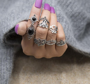 Vintage Knuckle Ring Set