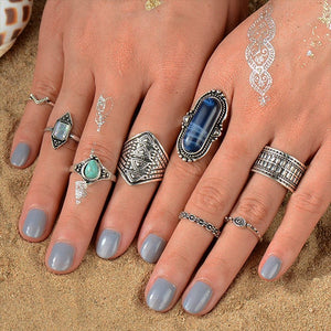 Vintage Knuckle Ring Set