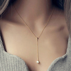 Pearl Pendant Necklace