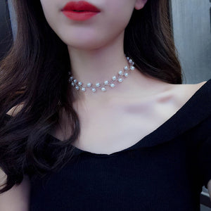 Pearl Choker Necklace