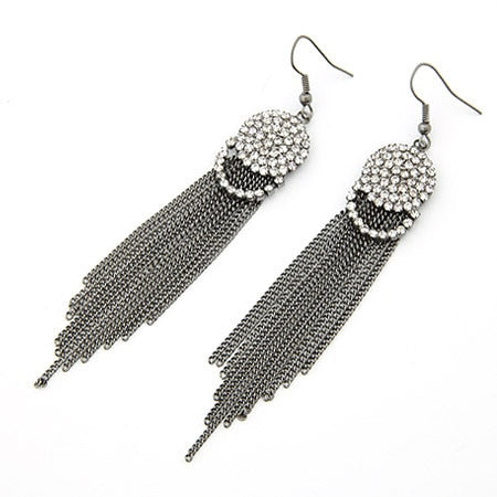 Fashion Chain Tassel Vintage Earrings